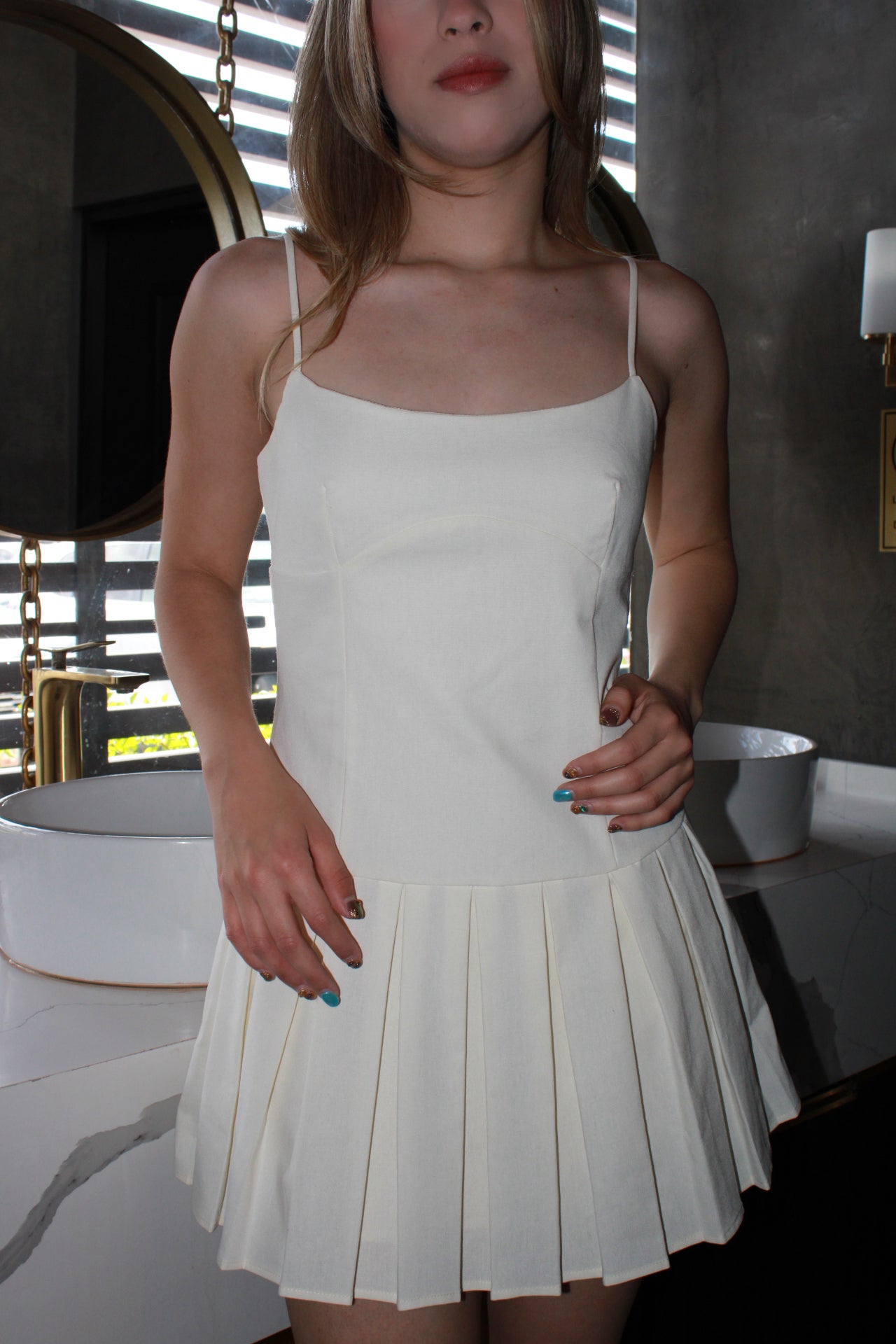 Vestido de manta patoleado #11060