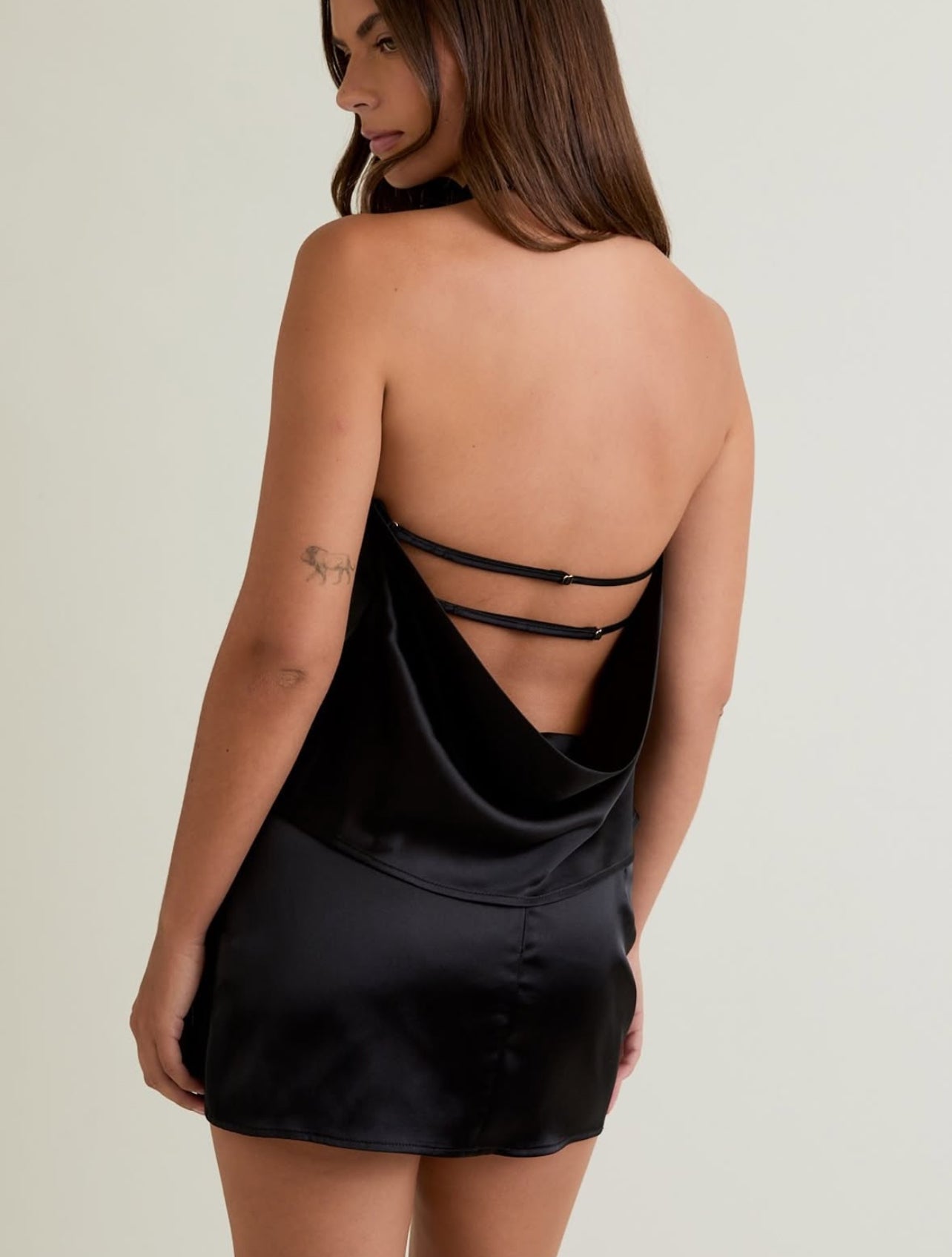 Set negro satinado #11435