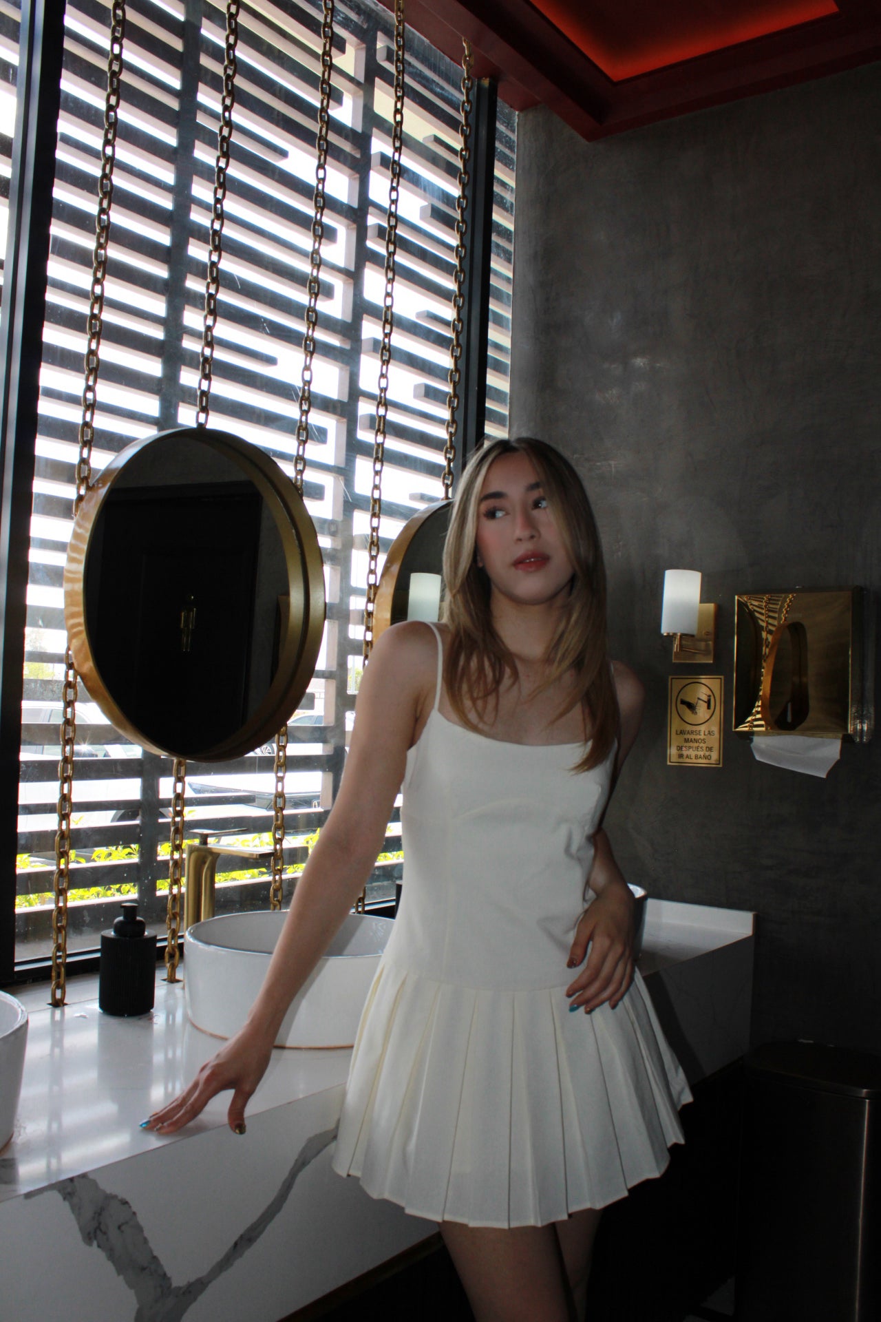 Vestido de manta patoleado #11060