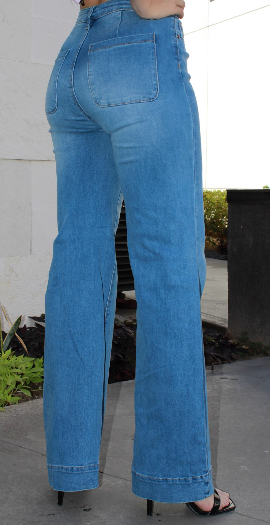 Jeans claritos mezclilla #11500