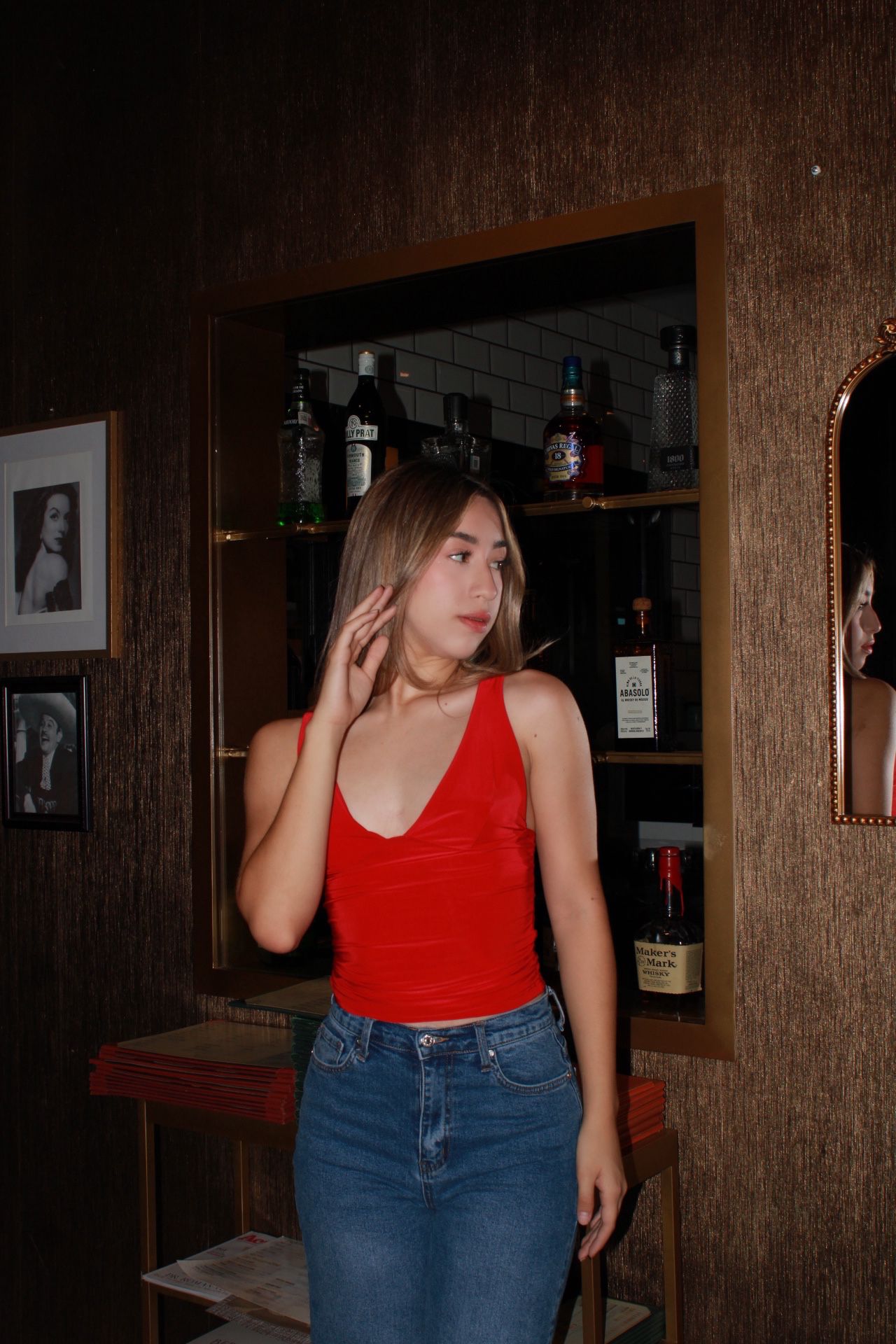 Top rojo #11396