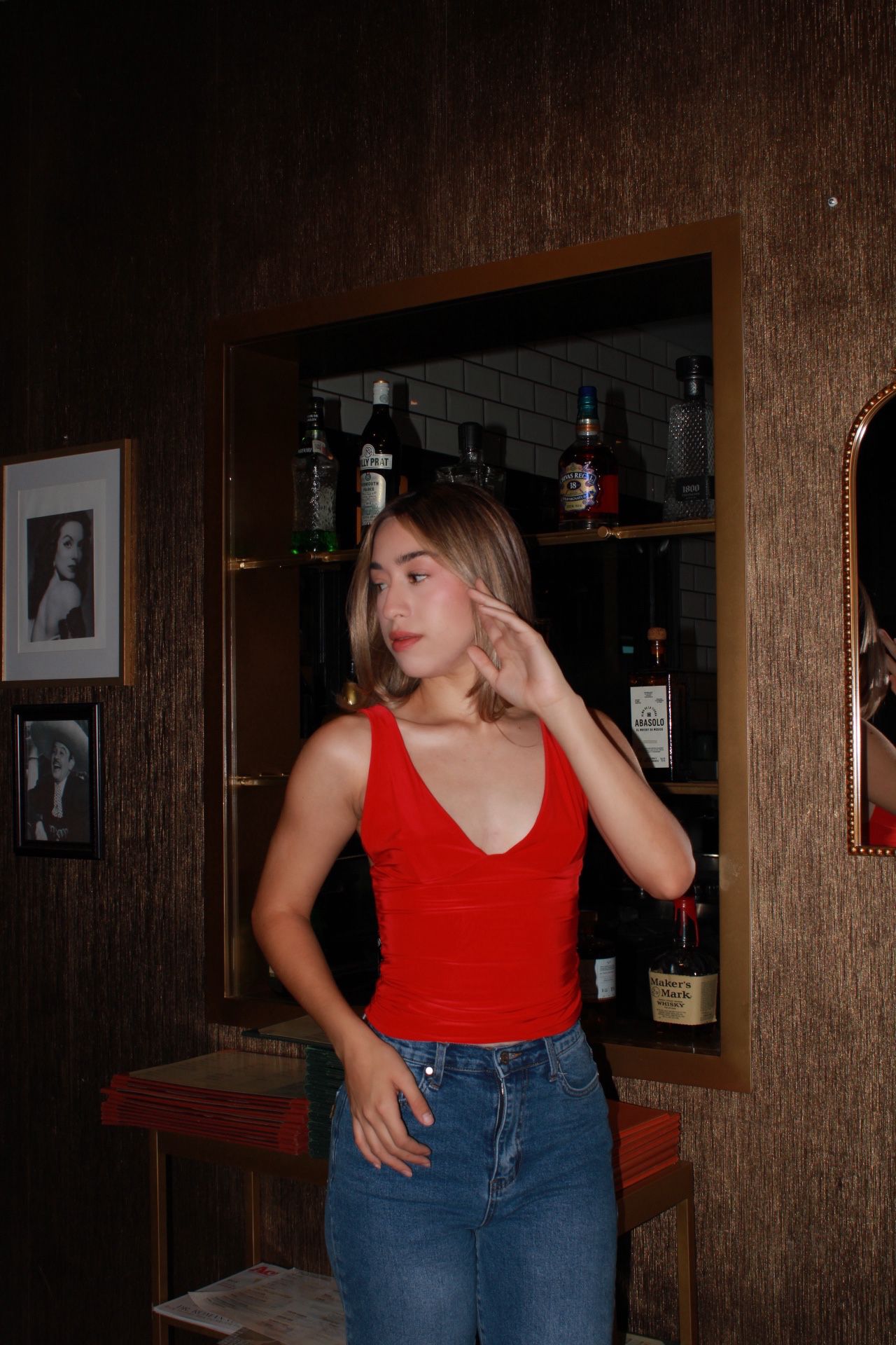 Top rojo #11396