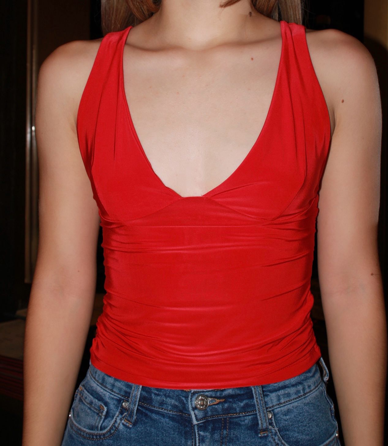 Top rojo #11396