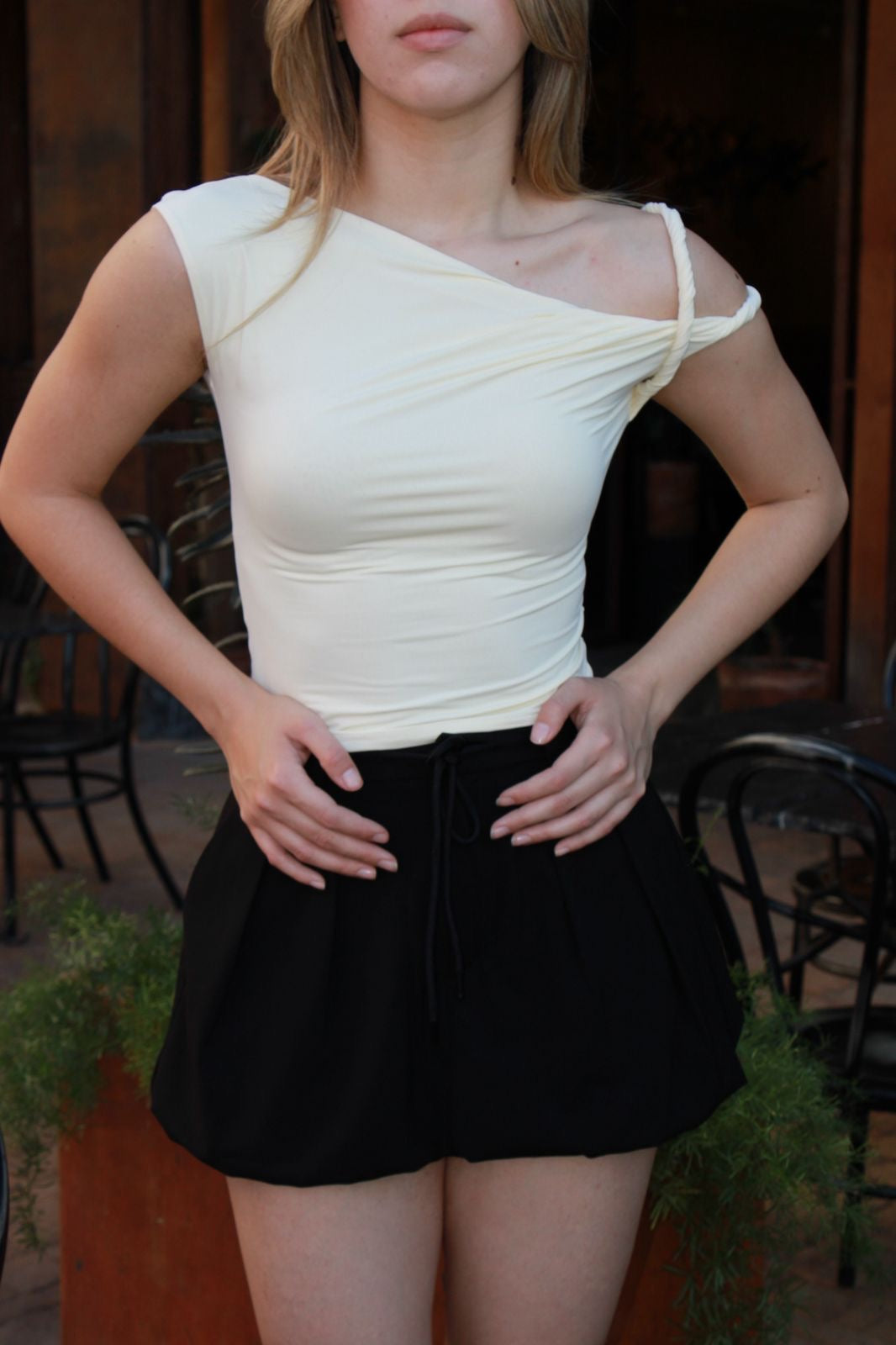 Blusa, Ivory of Shoulder #10976