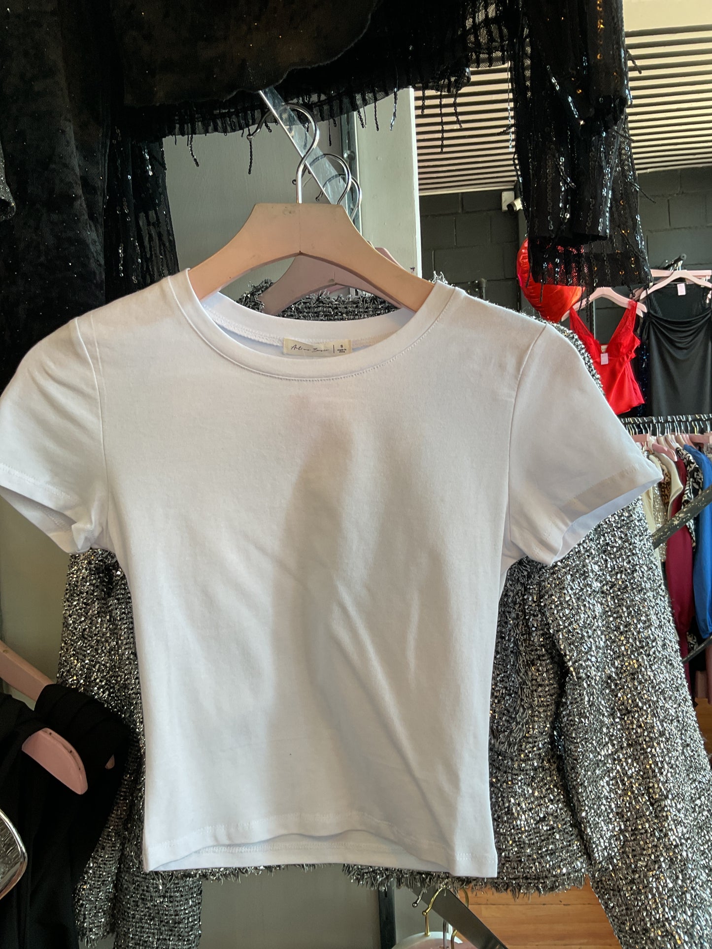 Blusa básica blanca #11826
