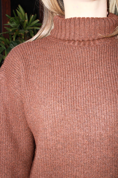 Conjunto de Pans café tejido #11540