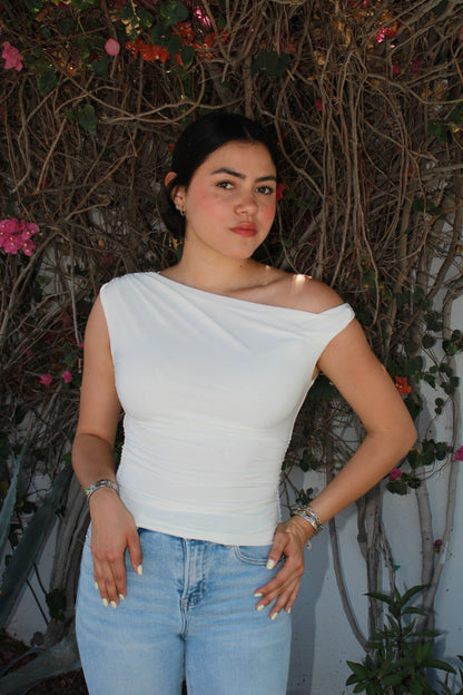 Top blanco #11190