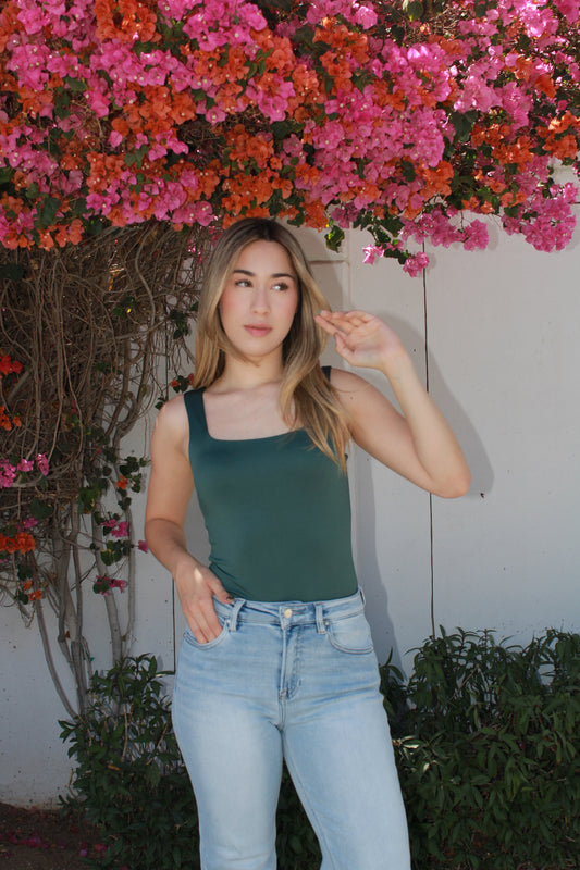Pantiblusa verde esmeralda #11165