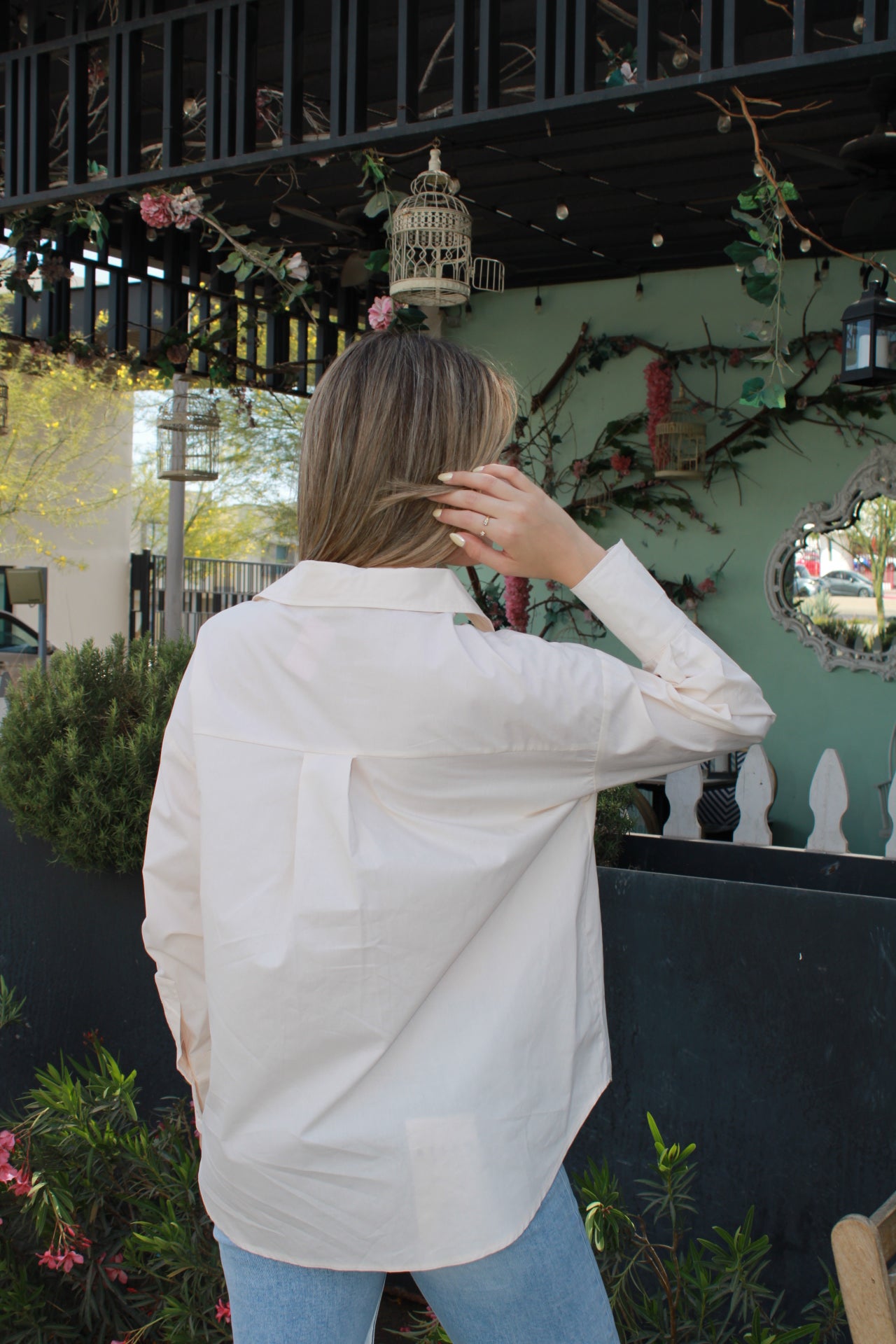 Camisa beige #11184