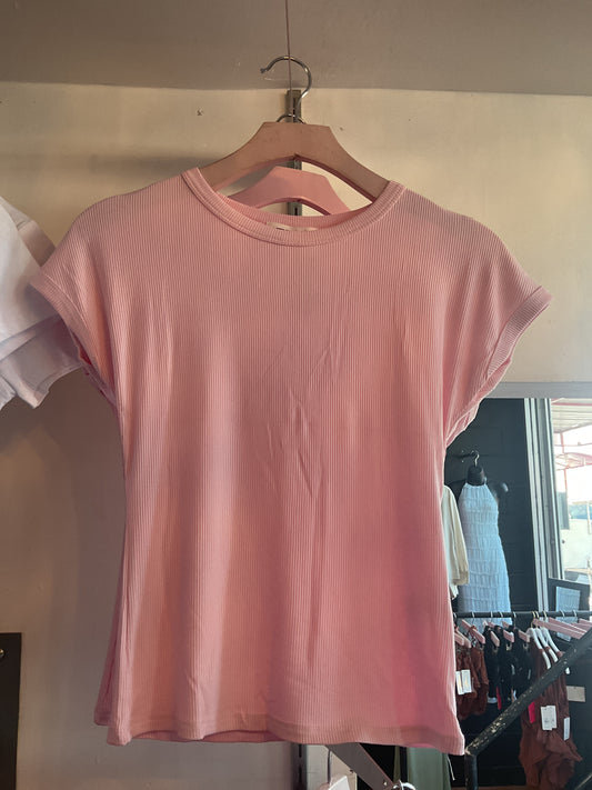 Top básico, rosa #11856￼