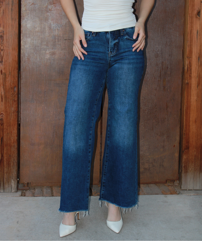 Wide leg jeans #10980