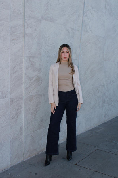 Blazer, beige ￼#11581