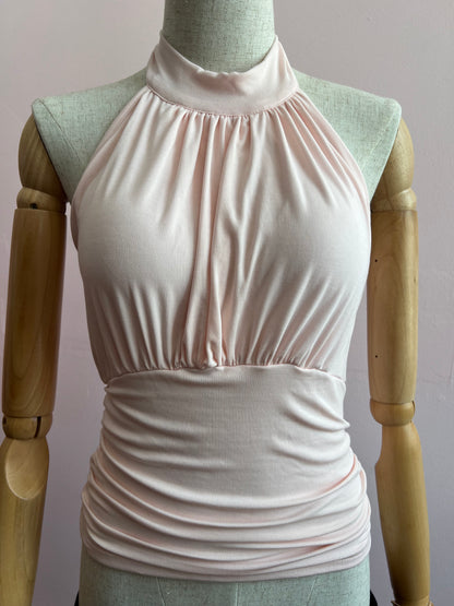 Blusa rosa Halter #11926￼