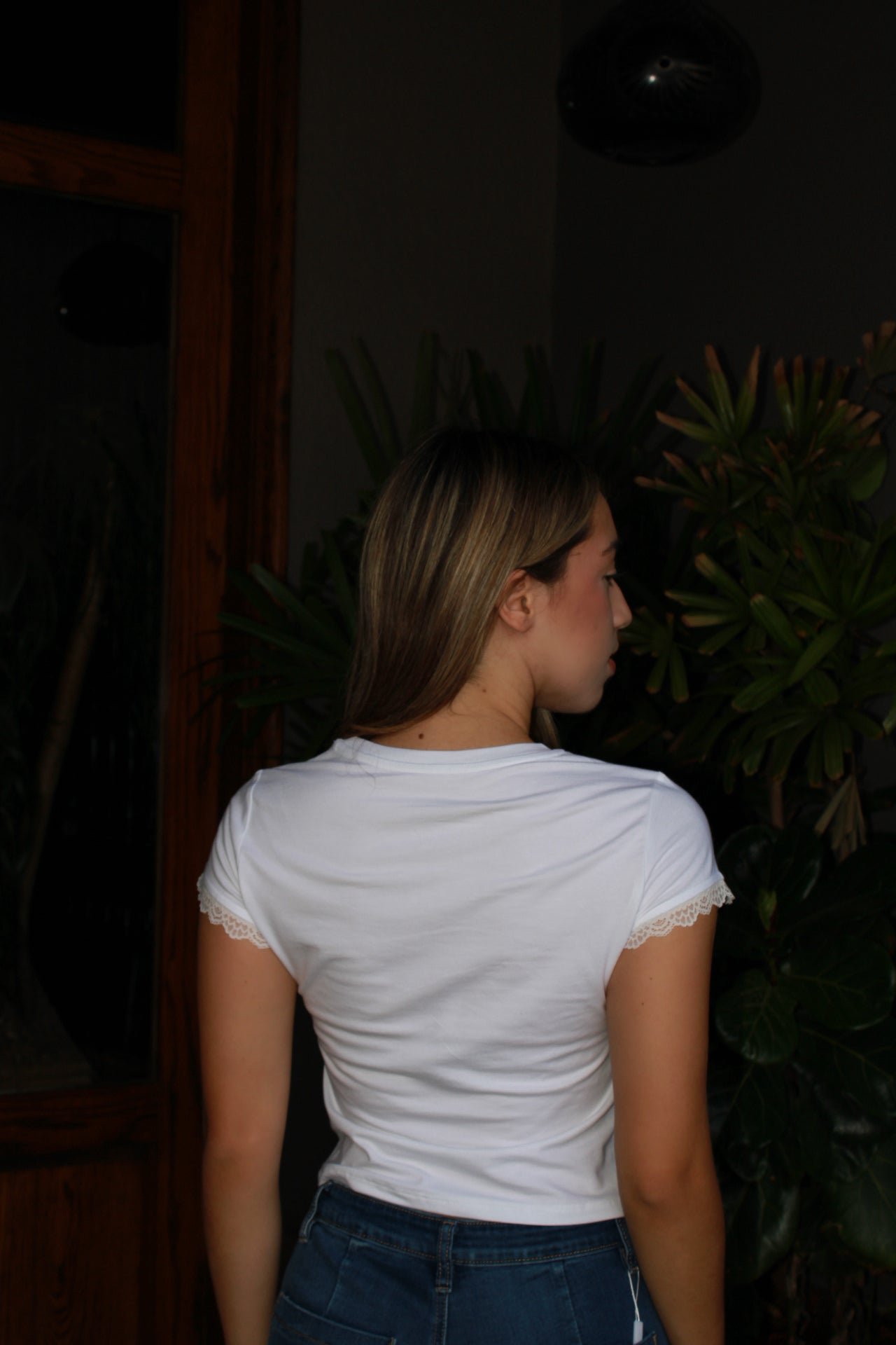 Camiseta de moñito rojo #11488