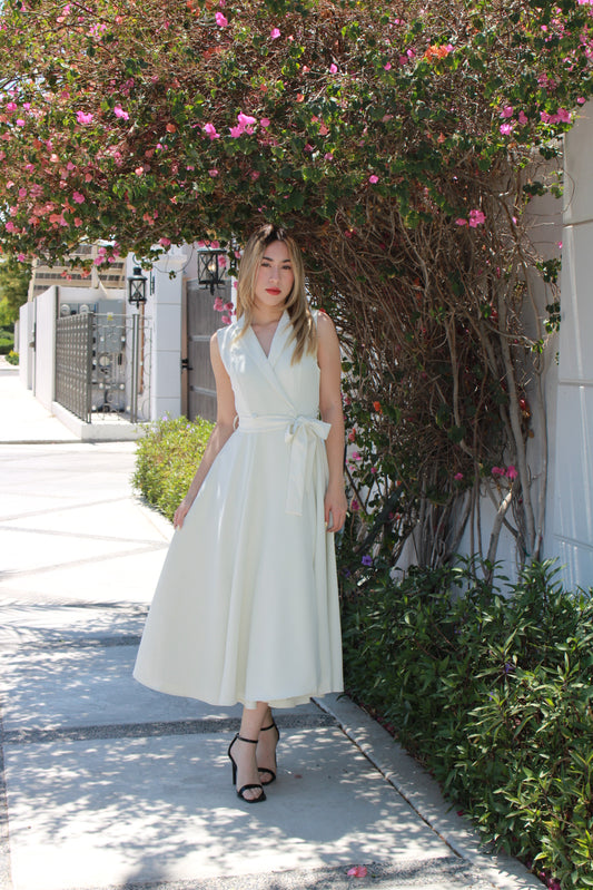 Vestido, beige #11220