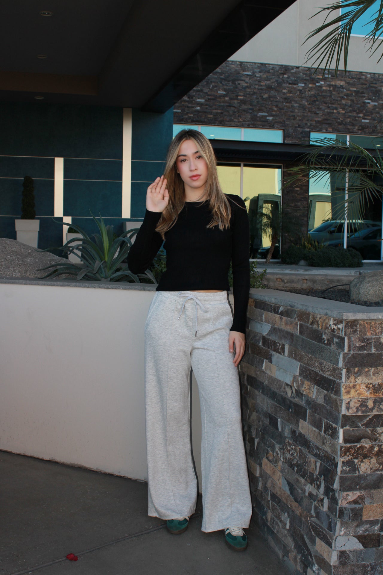 Pantalón de pans gris #11689