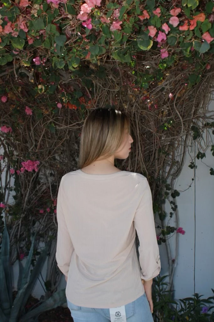 Camisa, beige Plus #11228