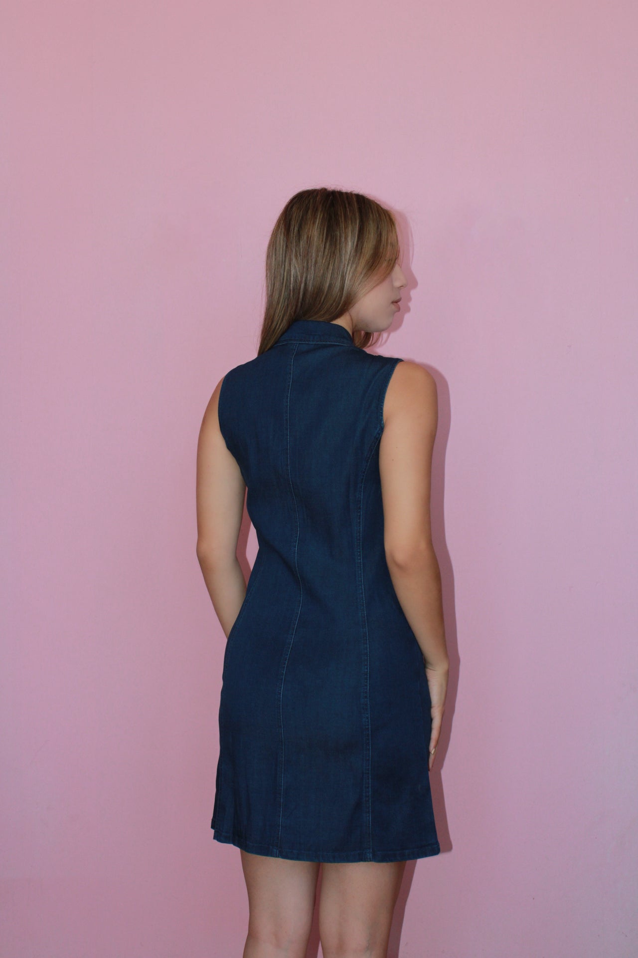 Vestido corto mezclilla #11358