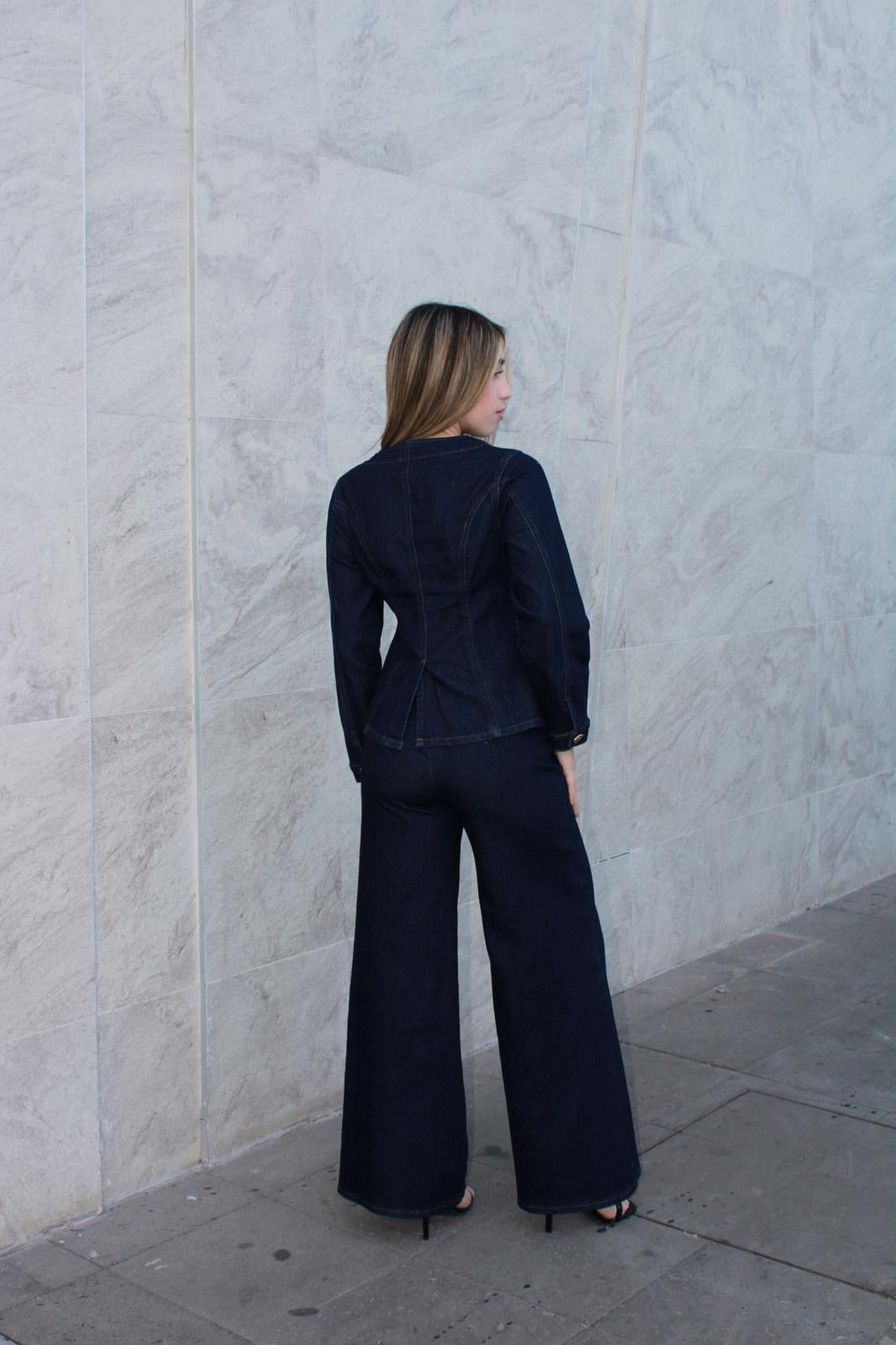Conjunto de mezclilla de pantalón #11583