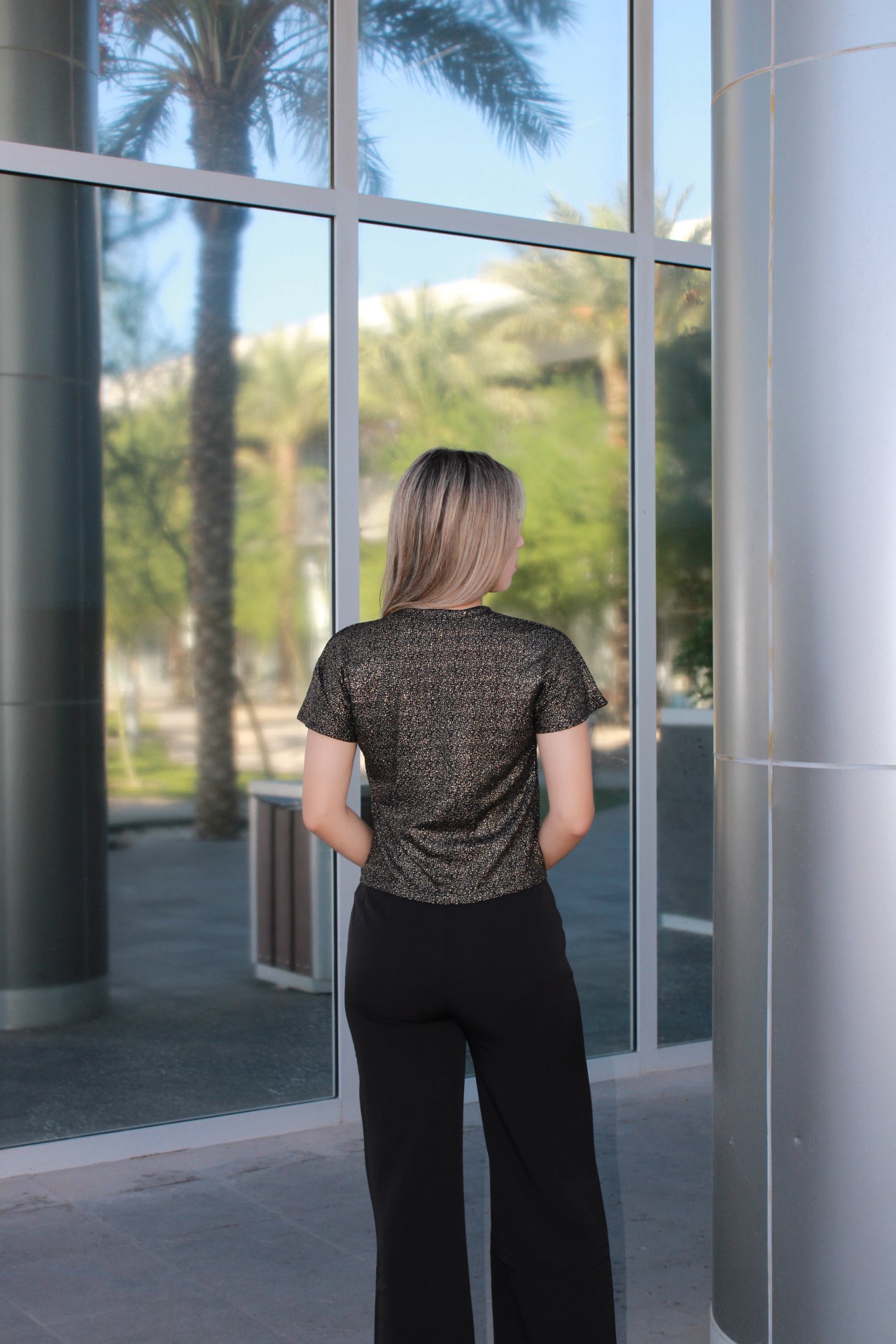 Blusa dorada #11463