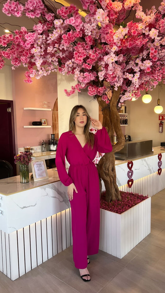 Jumpsuit fucsia #10929