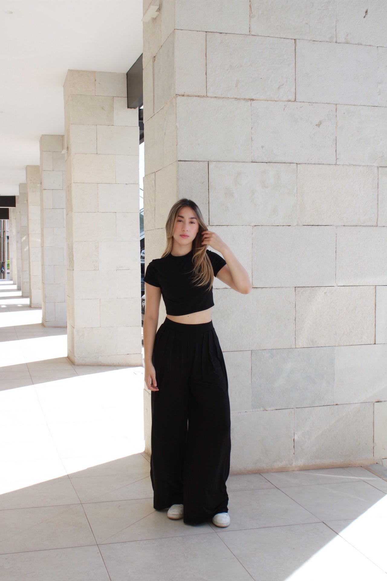 Set negro casual #10767