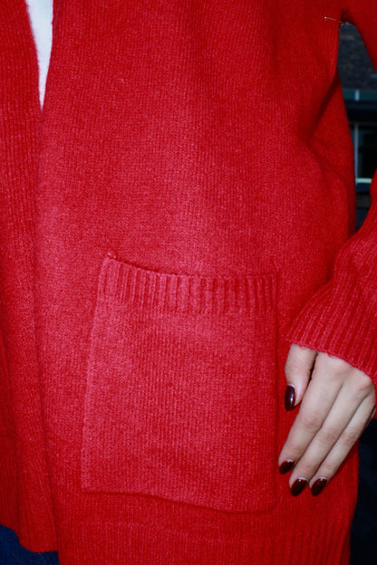 Cardingan rojo #11702