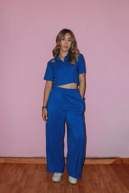 Set azul rey suelto #11339