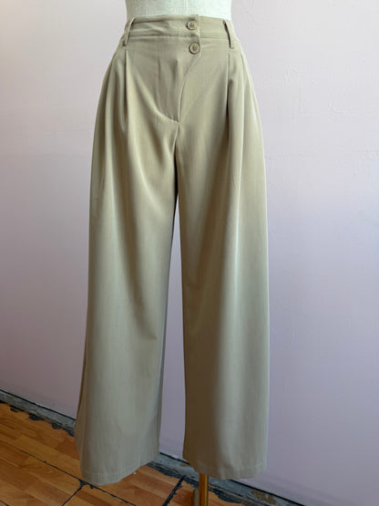 Pantalón de vestir, beige #11958￼