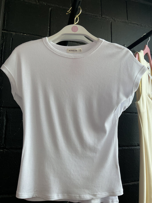 Blusa básica blanca  #11794