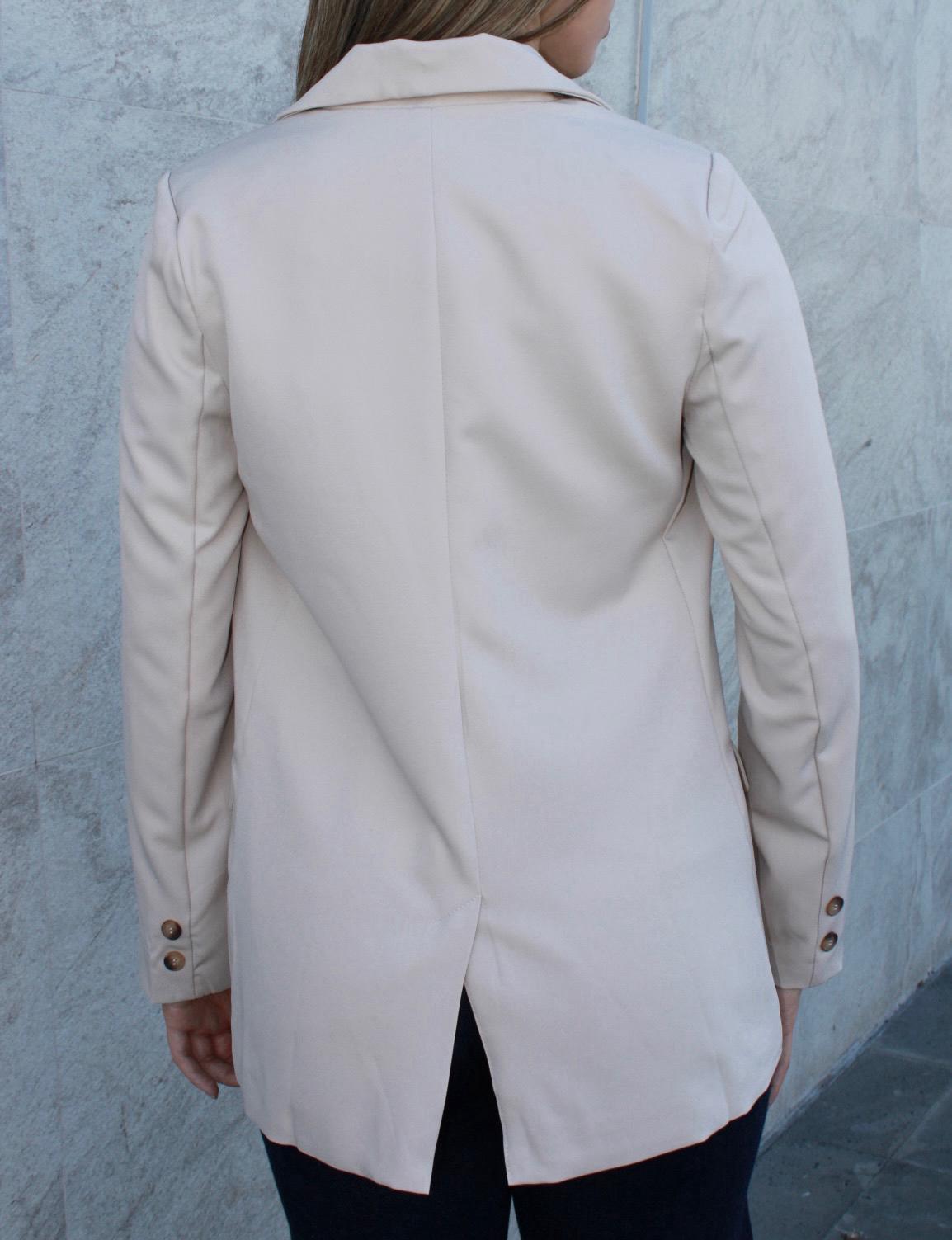 Blazer, beige ￼#11581