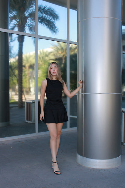 Vestido negro ￼#11458