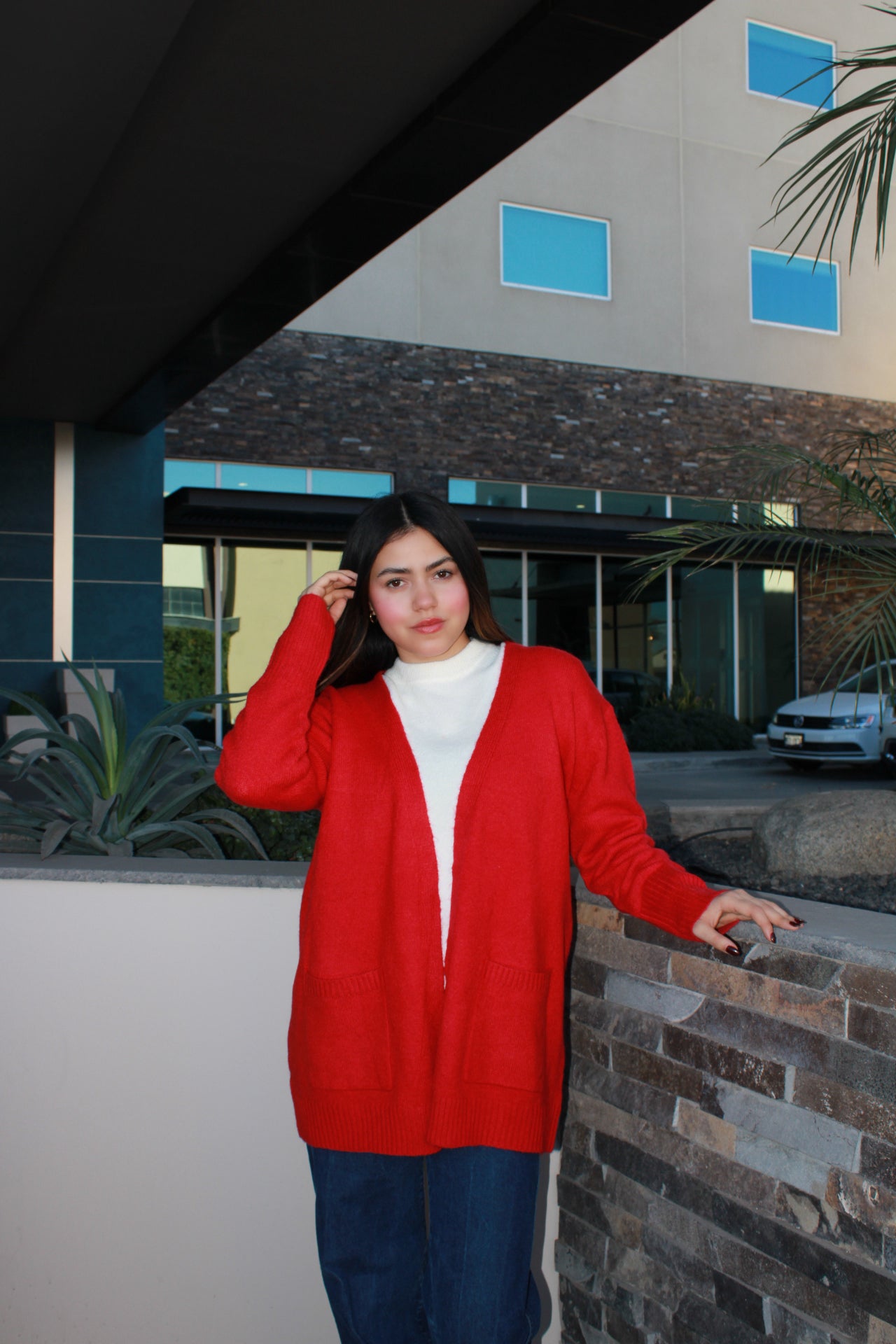 Cardingan rojo #11702