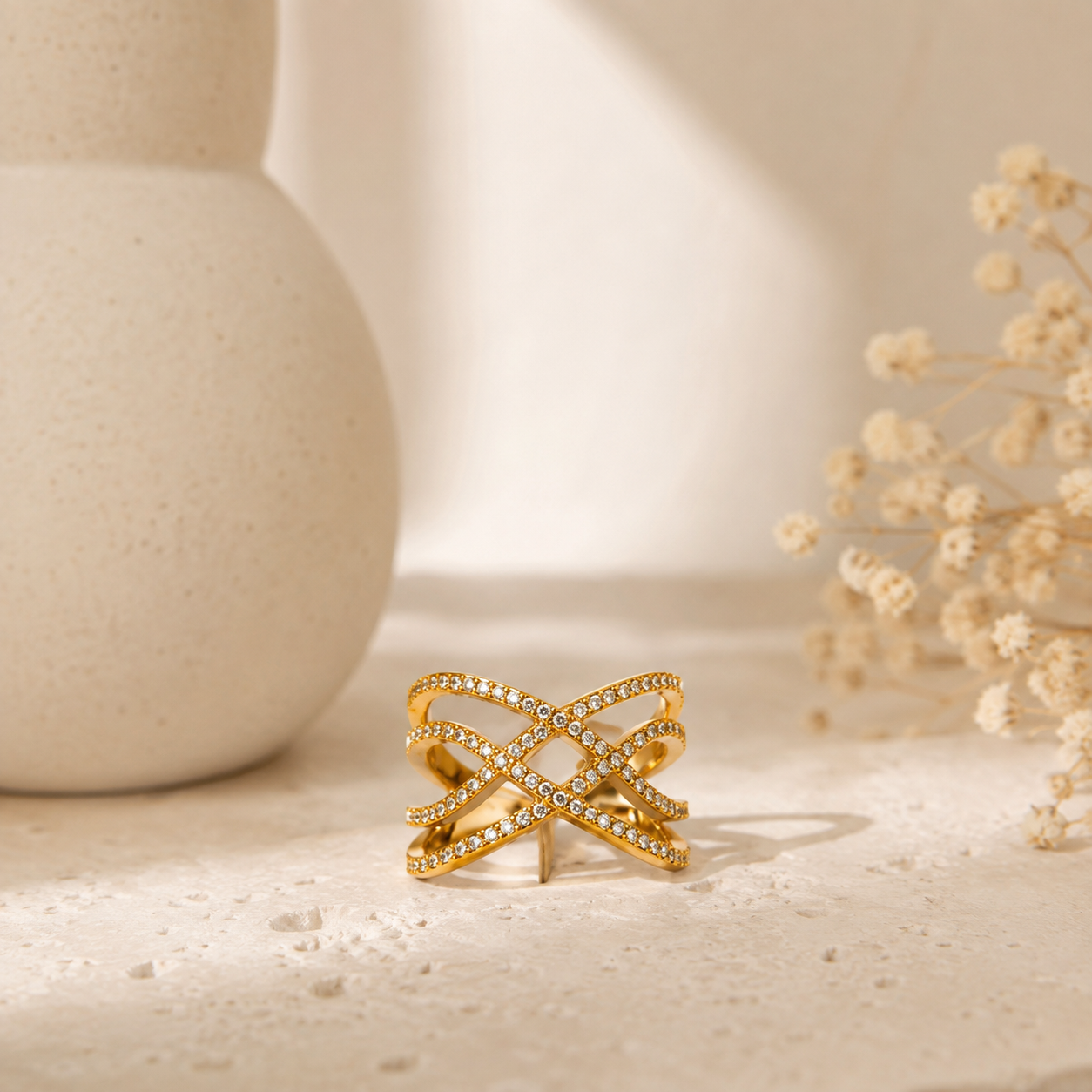 Anillo dorado #￼40A