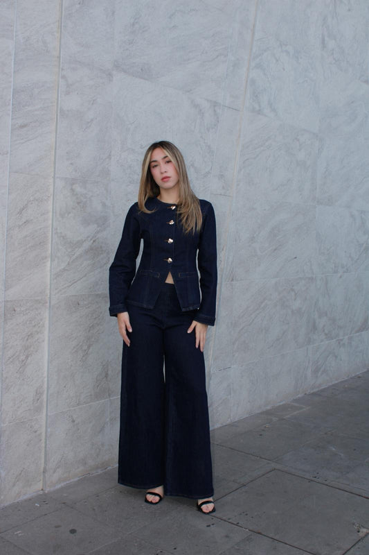 Conjunto de mezclilla de pantalón #11583