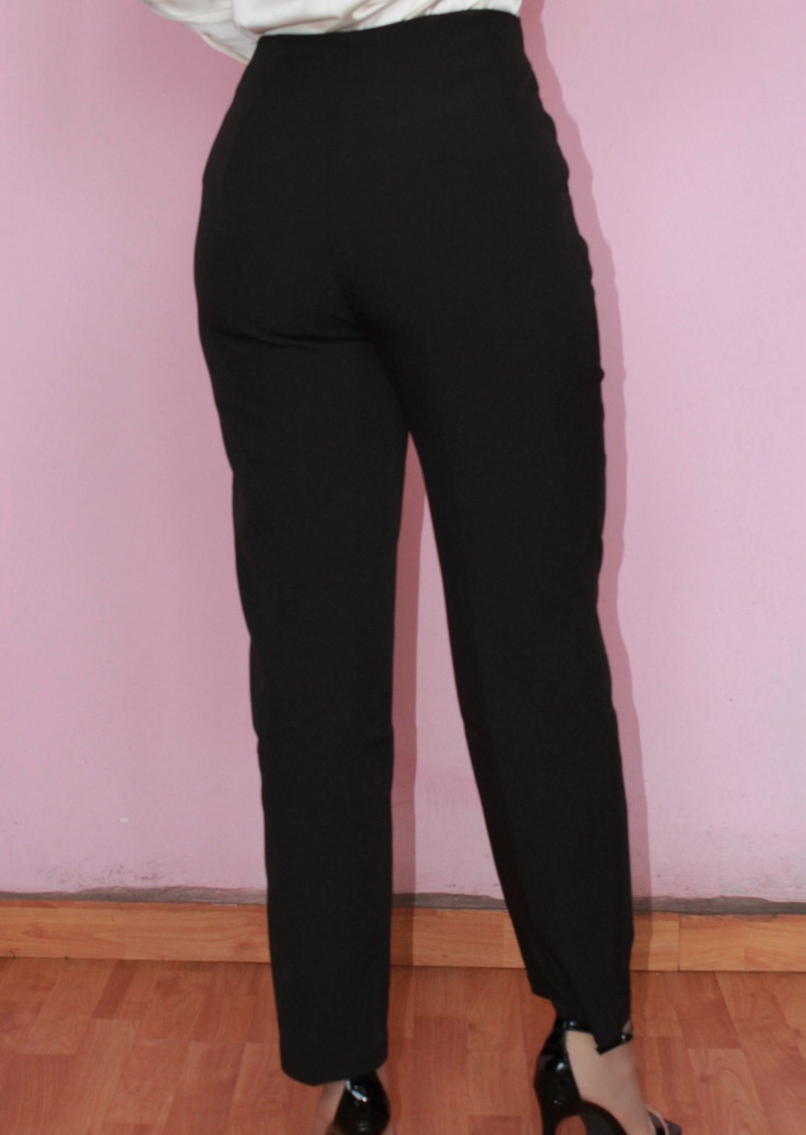 Pantalón de vestir negro #11788