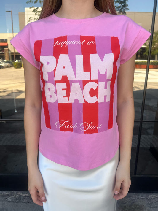 Camisa con estampado, rosa #11859￼