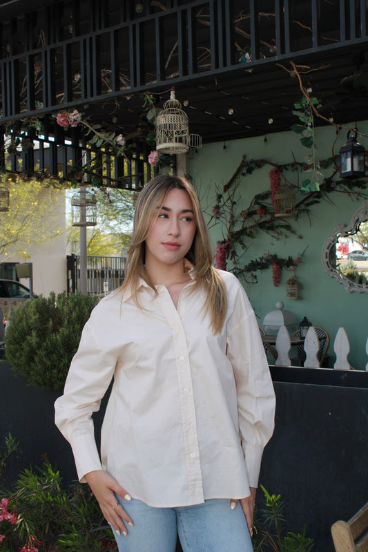 Camisa beige #11184