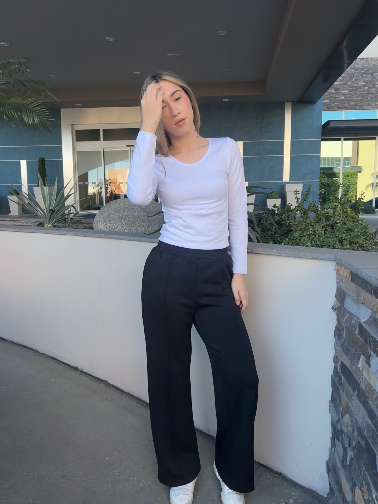 Pantalón de Pans negro #11731￼