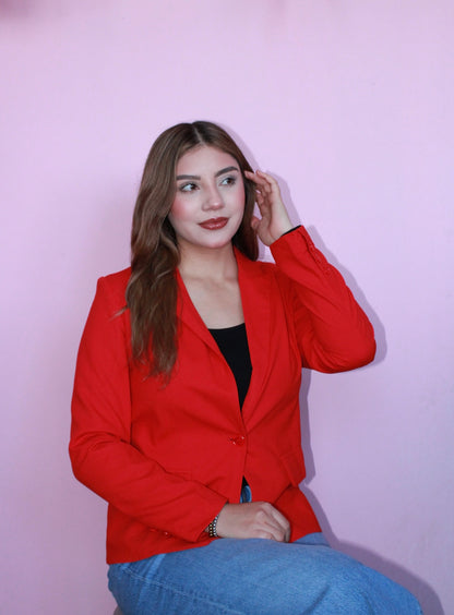 Blazer rojo #10876