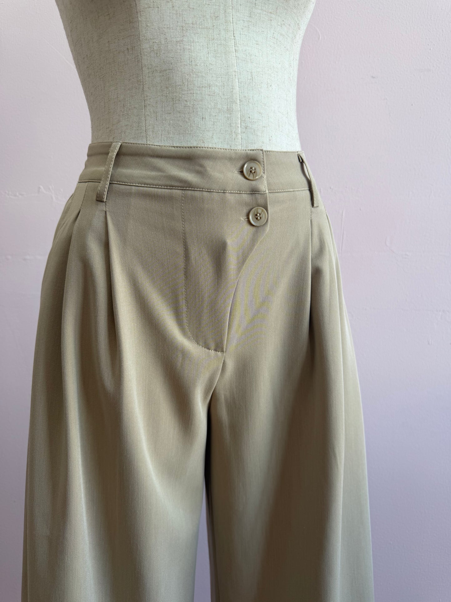 Pantalón de vestir, beige #11958￼