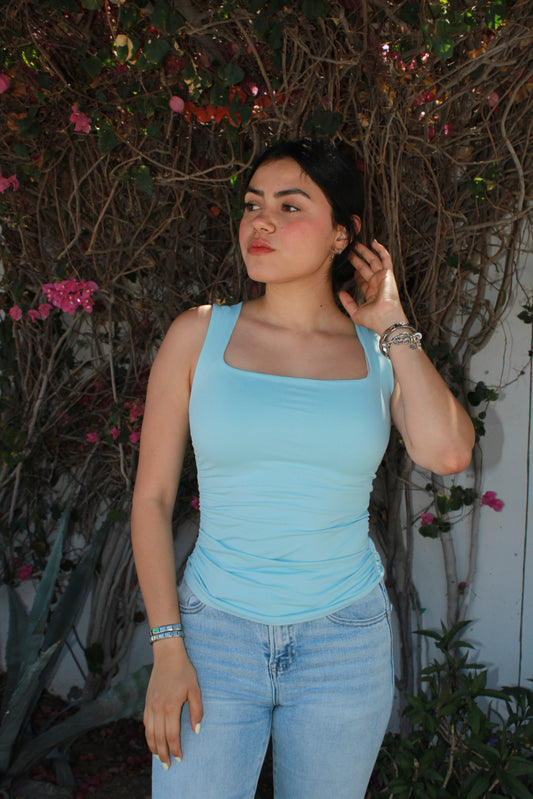 Top azul cielo #11205