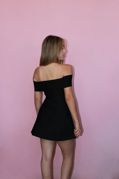 Vestido off shoulder megro bandage corte A #11353
