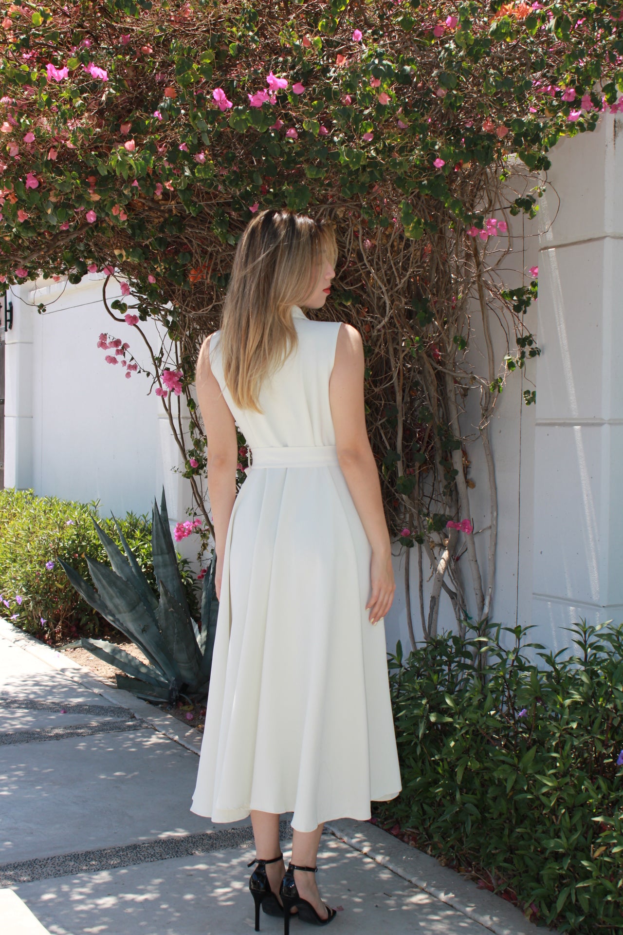 Vestido, beige #11220