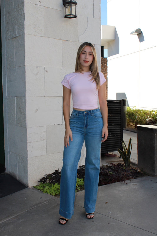 Jeans claritos mezclilla #11500