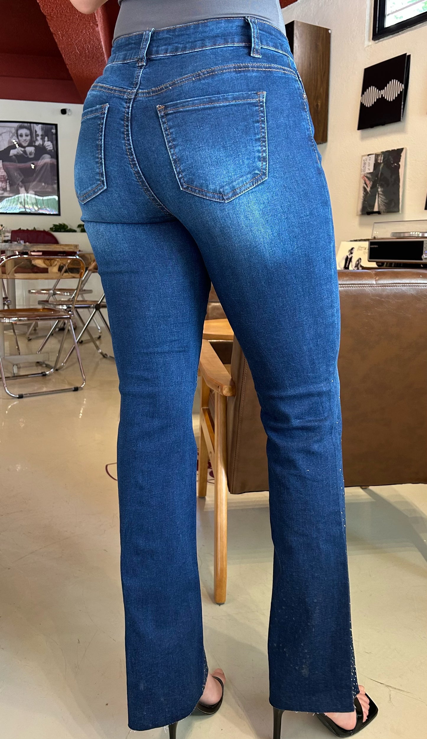 Pantalón con brillos  #11420￼