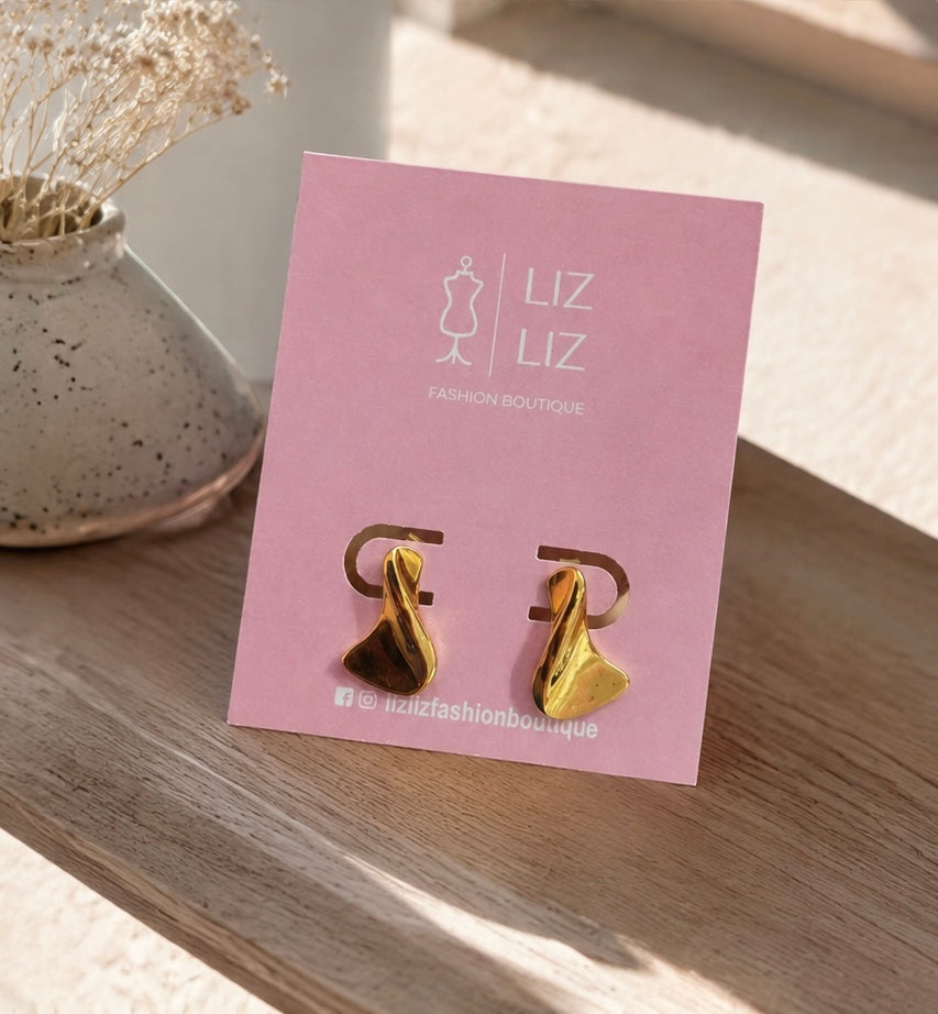 Aretes dorados #13A