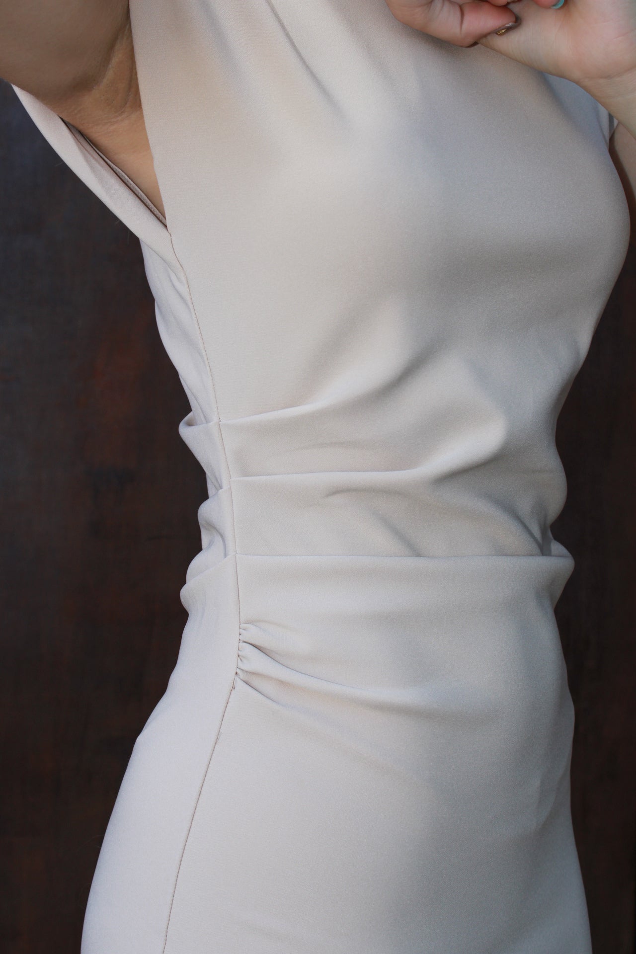 Vestido, Midi corrugado #11138