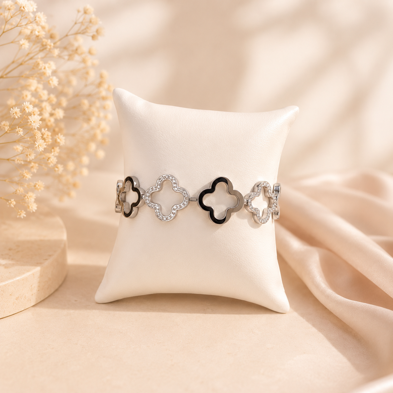 Pulsera flor loto #62A